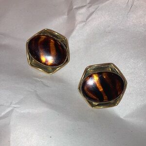 Vintage clip ons signed Robert